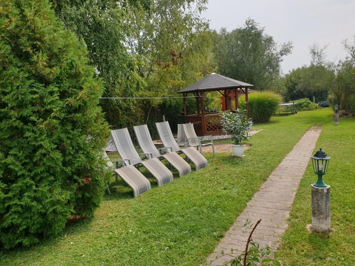 Nádliget Vendégház Ábrahámhegy Esterno foto